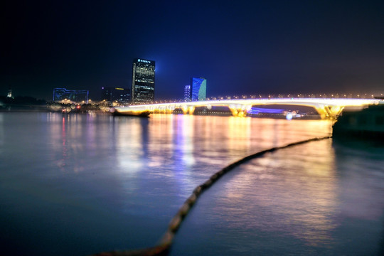 琶洲桥夜景