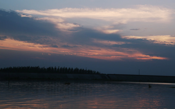 自然风光 夕阳云彩