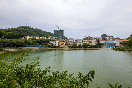 广东省云浮市水系景观