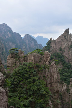 黄山奇峰怪石