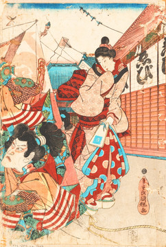 日本美女浮世绘 画廊品质