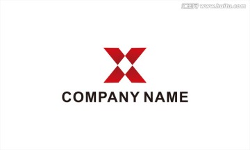 X字母logo