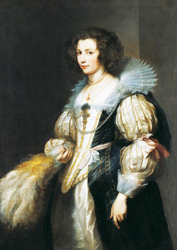 贵族贵妇肖像人物油画