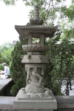 华清池雕像