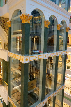 商业广场mall 垂直升降电梯