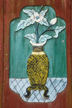仿古建筑雕花