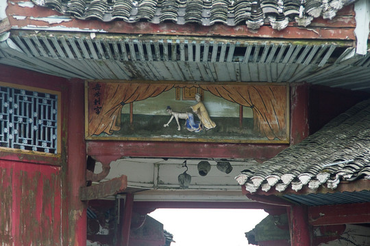 仿古建筑雕花