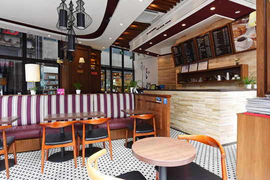 咖啡店 西餐厅设计