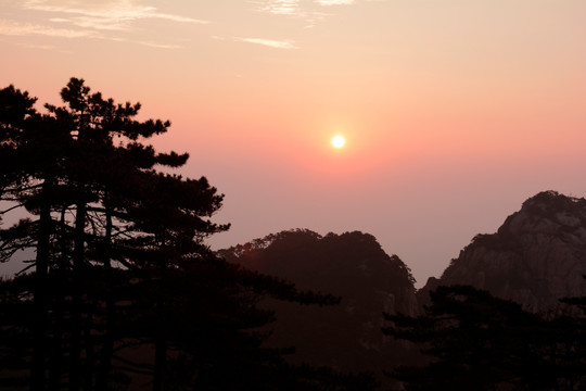 黄山风光 黄山日出