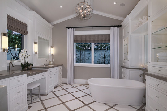 整木家装之白色浴室空间