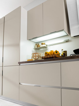 高清现代橱柜板式橱柜整体厨房
