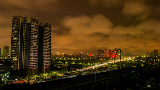 永和桥夜景