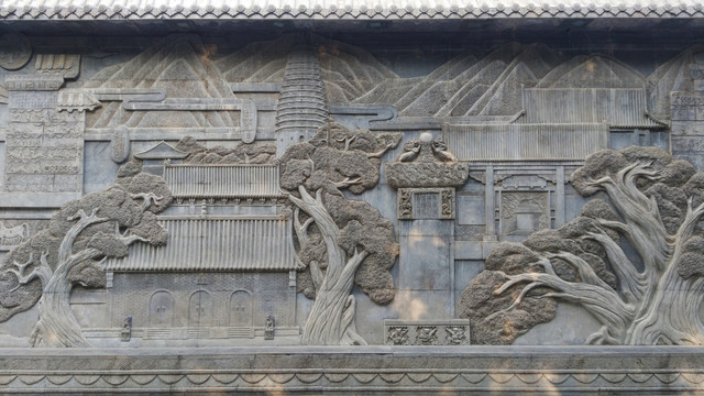 嵩山少林寺浮雕