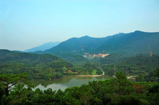 深圳仙湖植物园全景面貌