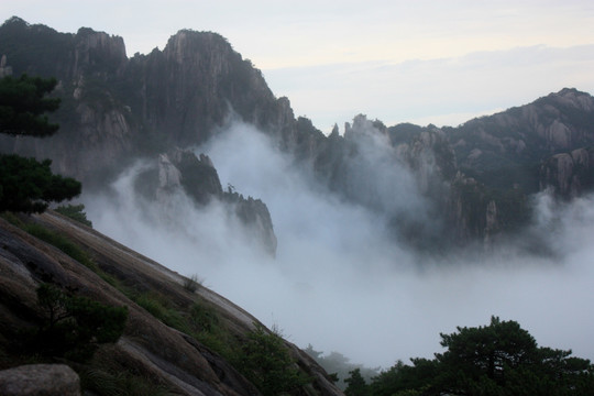 黄山 云海 云雾 安徽