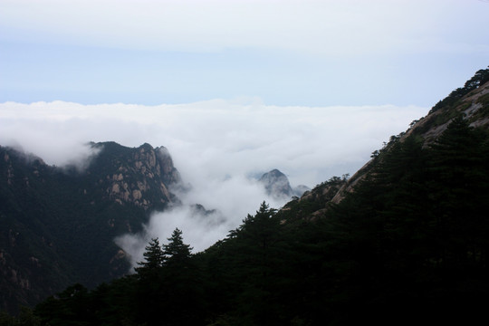 黄山 云海 云雾 安徽