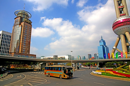 上海陆家嘴街景