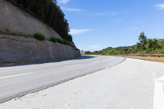 科西嘉岛山区公路