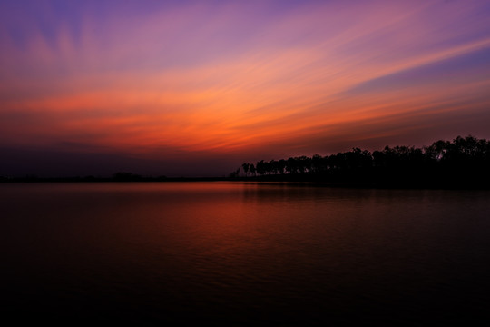 阳澄湖半岛夕阳