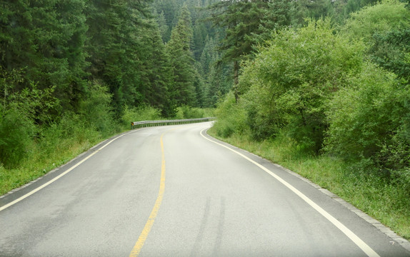 沿途的风景 公路