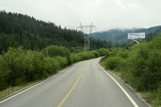 沿途的风景 公路