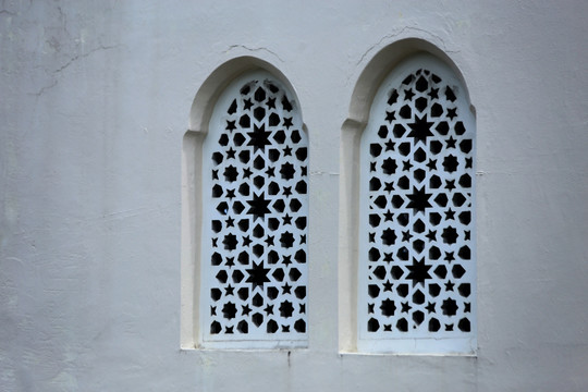 清真寺的窗户