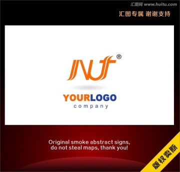 NUF字母标志