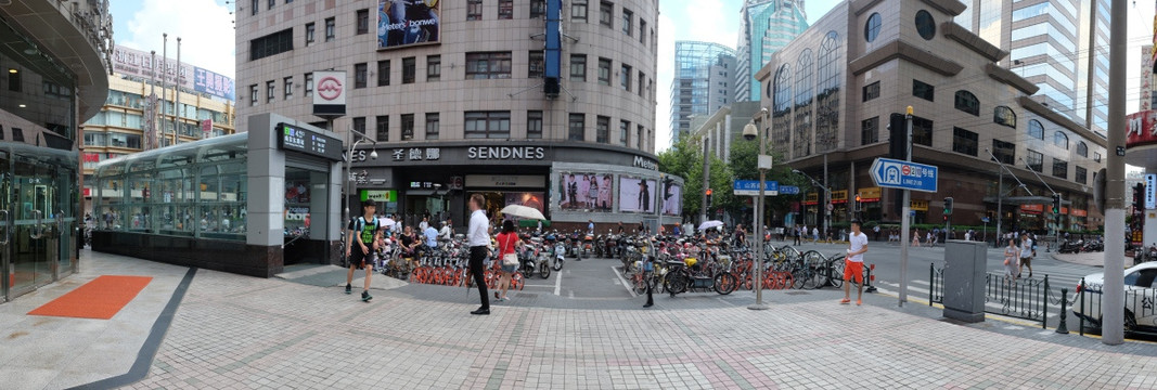 上海南京东路人民广场