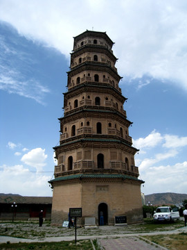 甘肃平凉 宝塔公园 延恩寺 塔