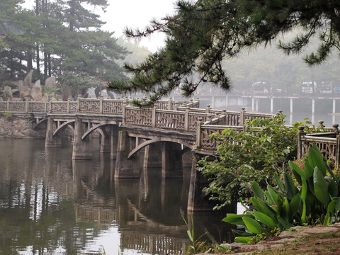桥 如琴湖 庐山