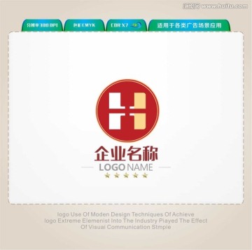 h字母LOGO