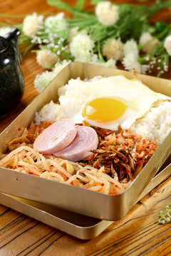 韩式盒饭