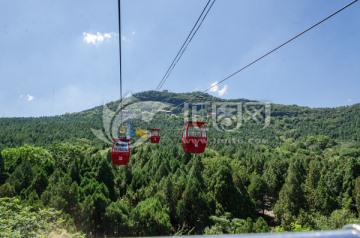 济南千佛山索道 索道缆车