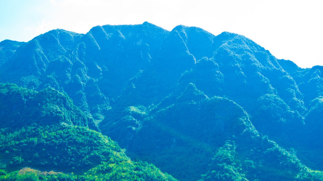 山峦起伏 青山 高山 大山