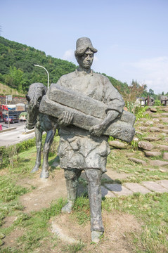 茶马古道城市雕塑