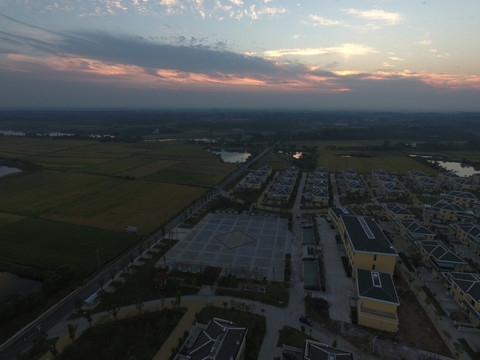 鸟瞰  城市建设