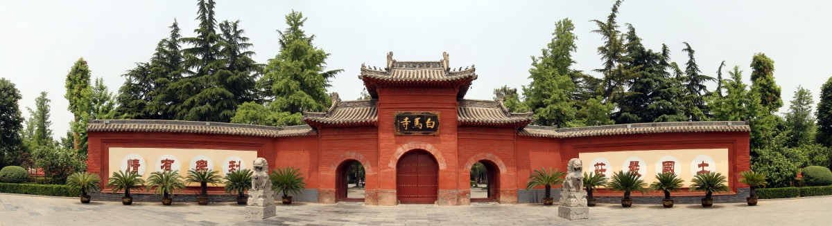 白马寺全景图