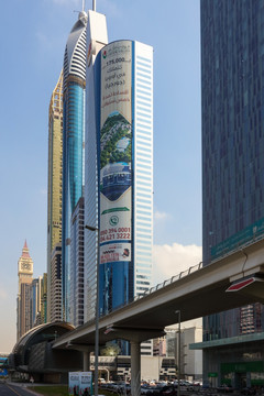 迪拜建筑 迪拜高楼大厦