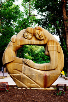沈阳南湖公园雕塑