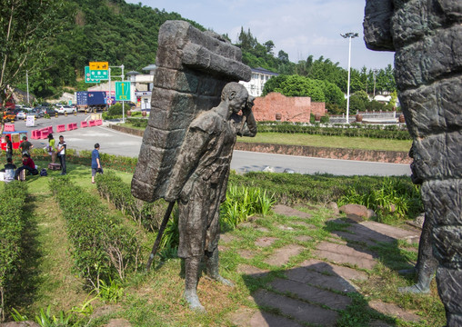 茶马古道 雕塑