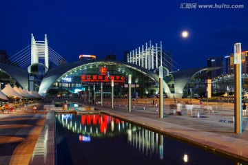 西安曲江国际会议中心夜景