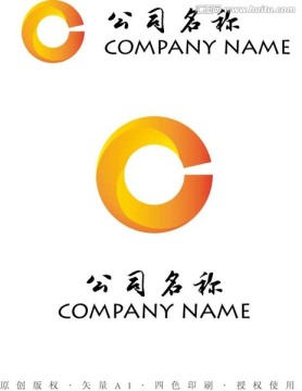 字母C logo标志设计