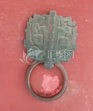 古代门锁装饰