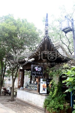 商铺 街景 苏州平江路