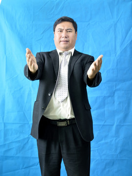 伸手的男人