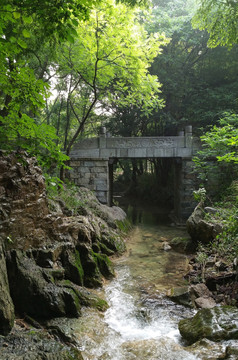 琅琊山风景区溪流