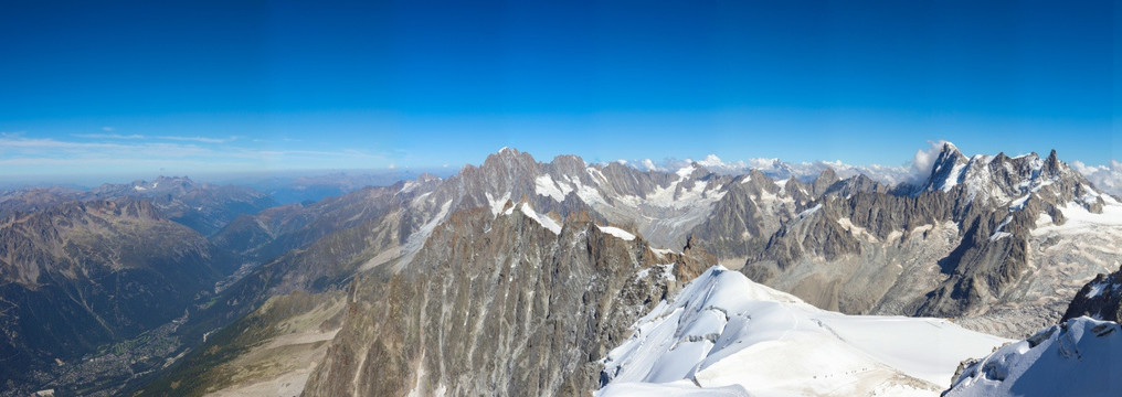 阿尔卑斯山高清全景大图