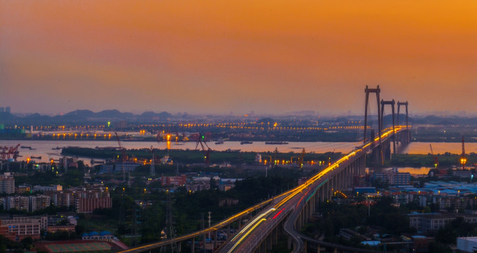 黄埔大桥夜景