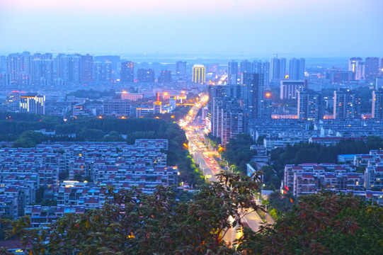 淮南城市夜景