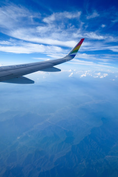 航空 空中的风景